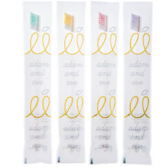 歯ブラシ a&e20°【4本セット】 やわらかめ/4色  歯周ケア 知覚過敏 矯正 国産 送料無料 メール便