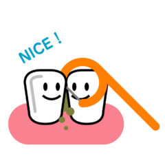 デンタルフロスの効果