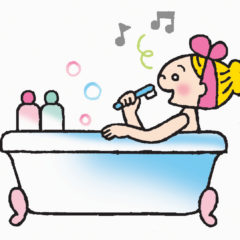 夜の歯磨きは場所を変えてみて